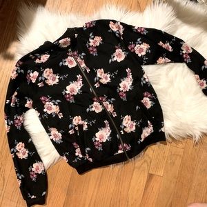 Bomber Jacket Blouse